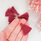 kitandco.com.au Tassel Tassels - Mulberry 10 pcs