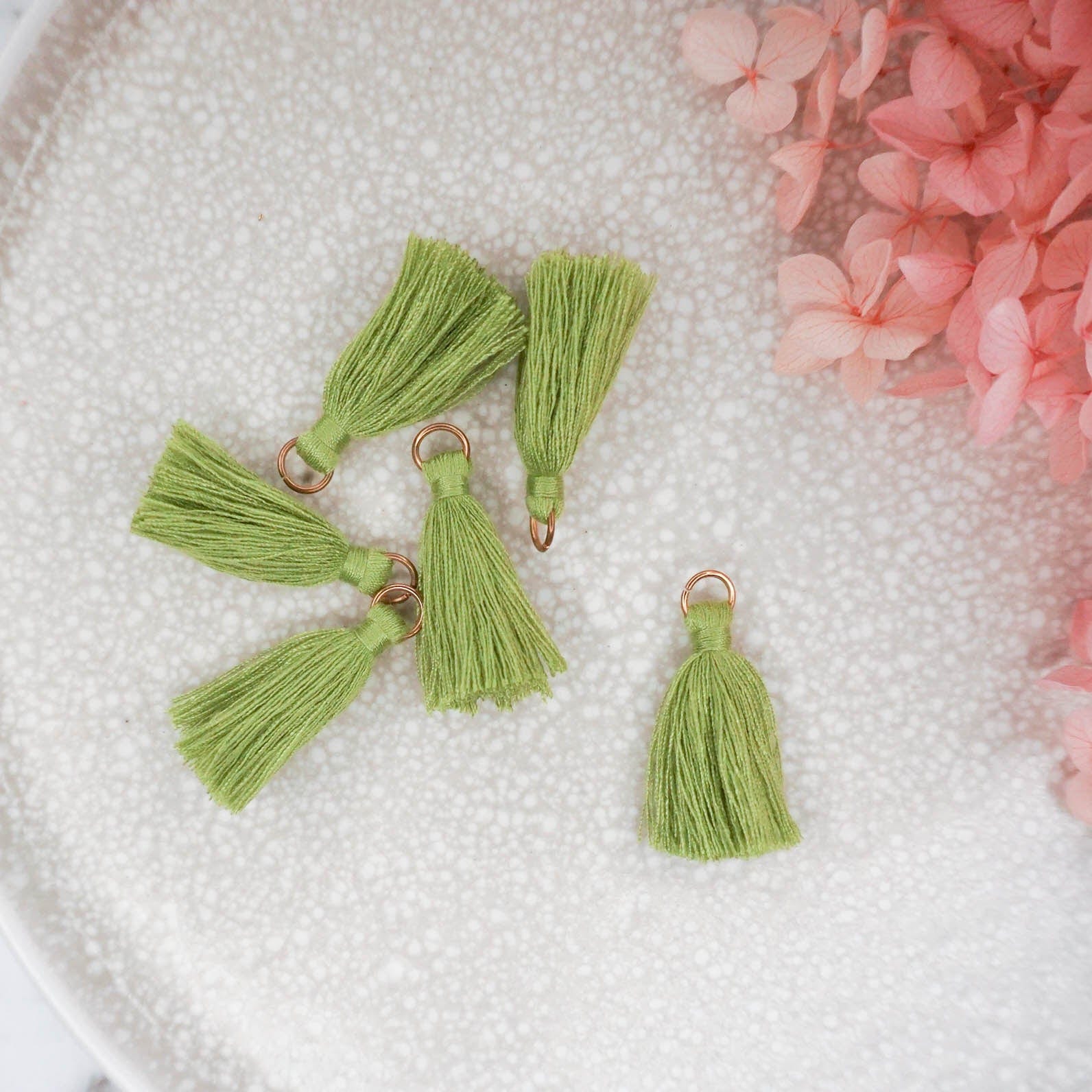 kitandco.com.au Tassel Tassels - Pear 10 pcs