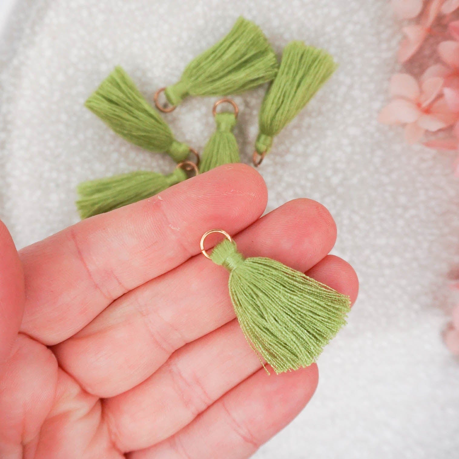 kitandco.com.au Tassel Tassels - Pear 10 pcs