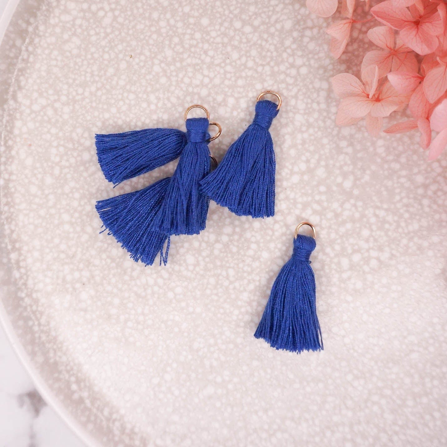 kitandco.com.au Tassel Tassels - Royal Blue 10 pcs