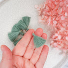 kitandco.com.au Tassel Tassels - Sage Green 10 pcs