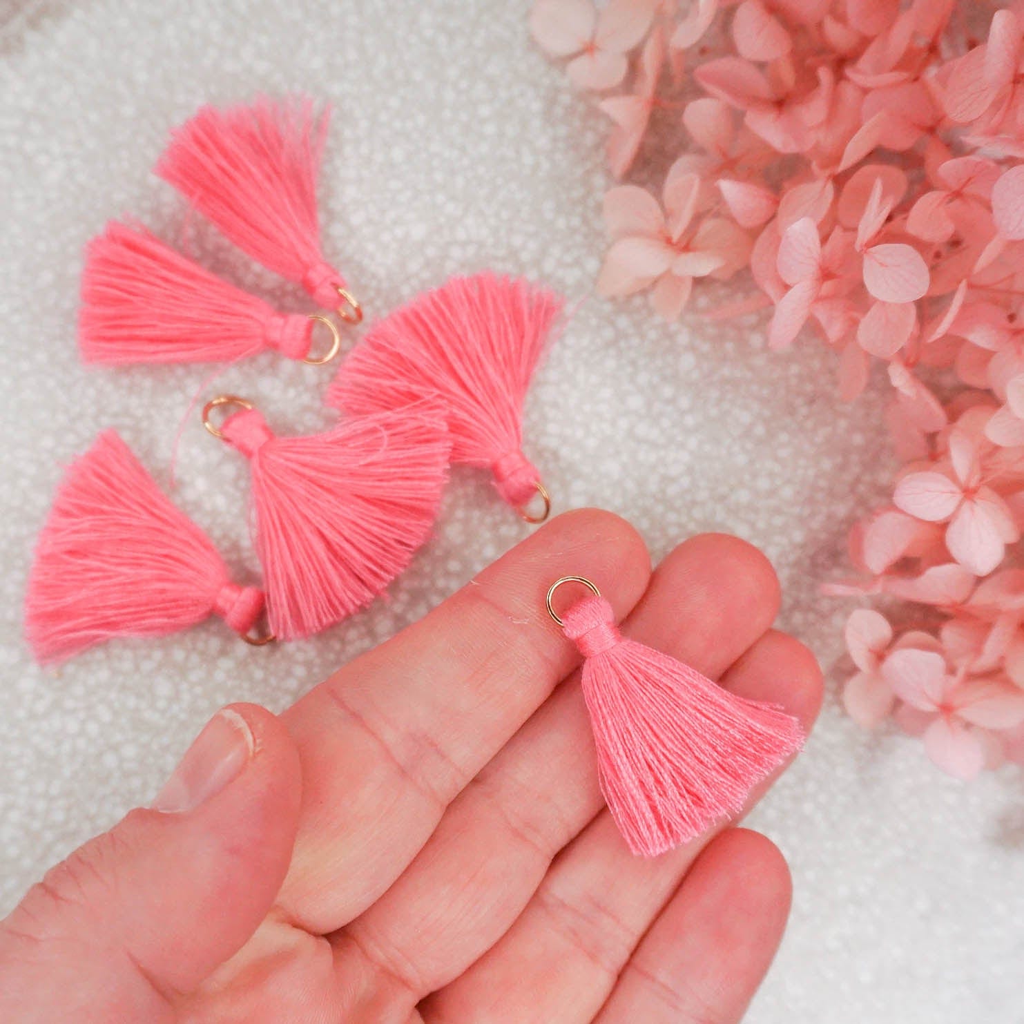 kitandco.com.au Tassel Tassels - Watermelon 10 pcs