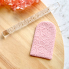 kitandco.com.au Texture Roller Acrylic "Baroque" - Acrylic Texture Roller