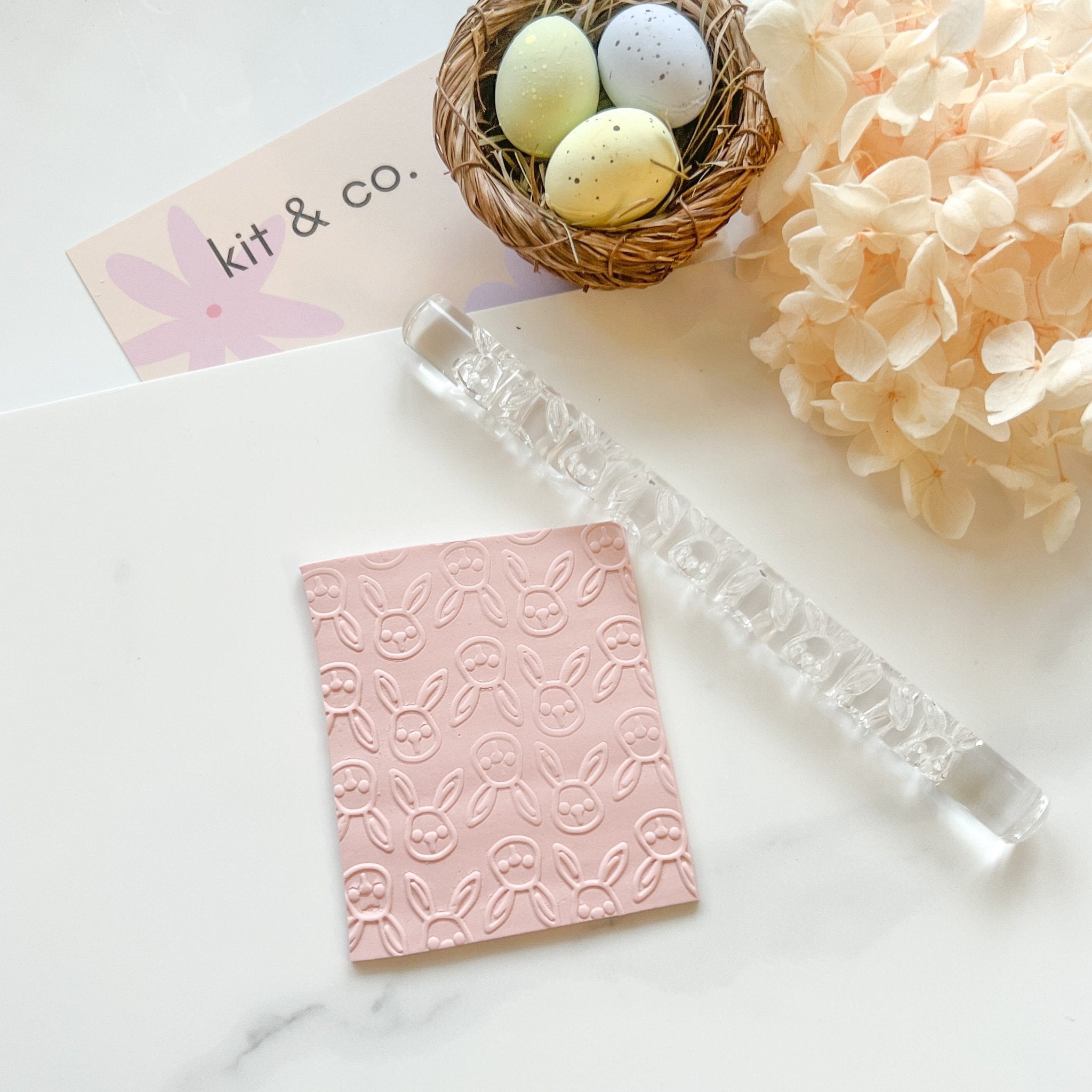 “Bunny” - Acrylic Texture Roller - Kit & Co.Texture Roller Acrylic