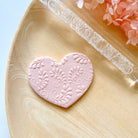 kitandco.com.au Texture Roller Acrylic "Fern" - Acrylic Texture Roller