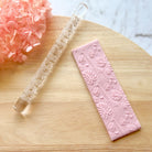 kitandco.com.au Texture Roller Acrylic "Jungle" - Acrylic Texture Roller