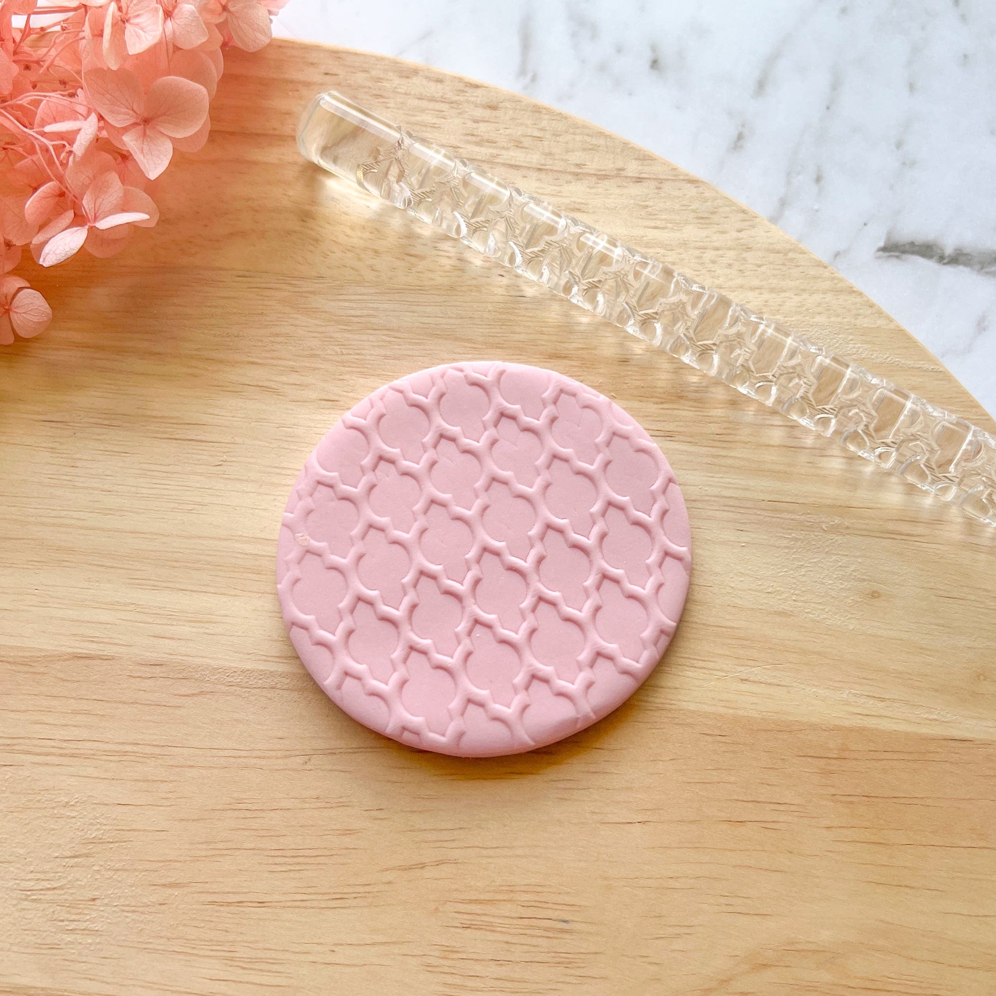 kitandco.com.au Texture Roller Acrylic "Moroccan" - Acrylic Texture Roller