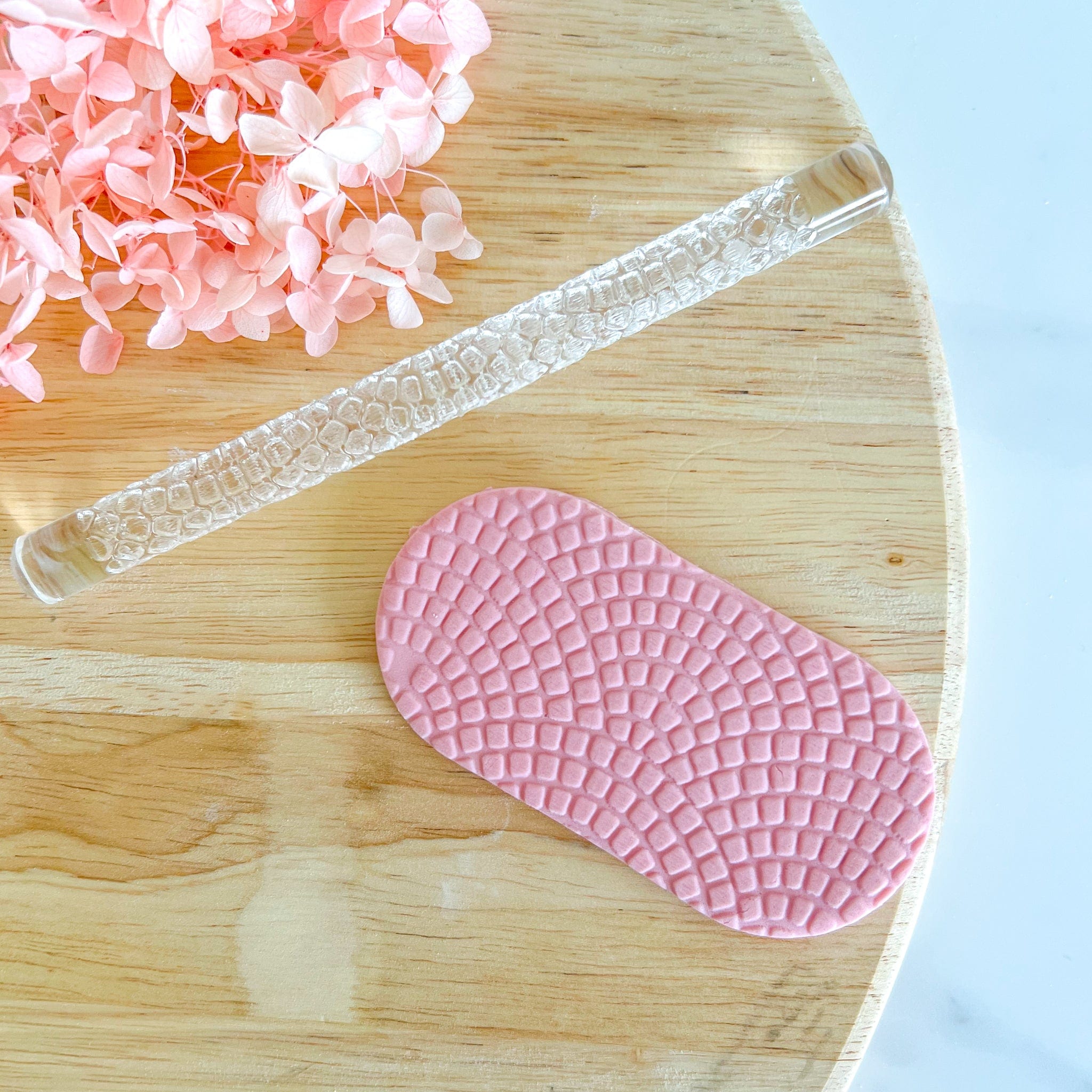 kitandco.com.au Texture Roller Acrylic "Mosaic" - Acrylic Texture Roller