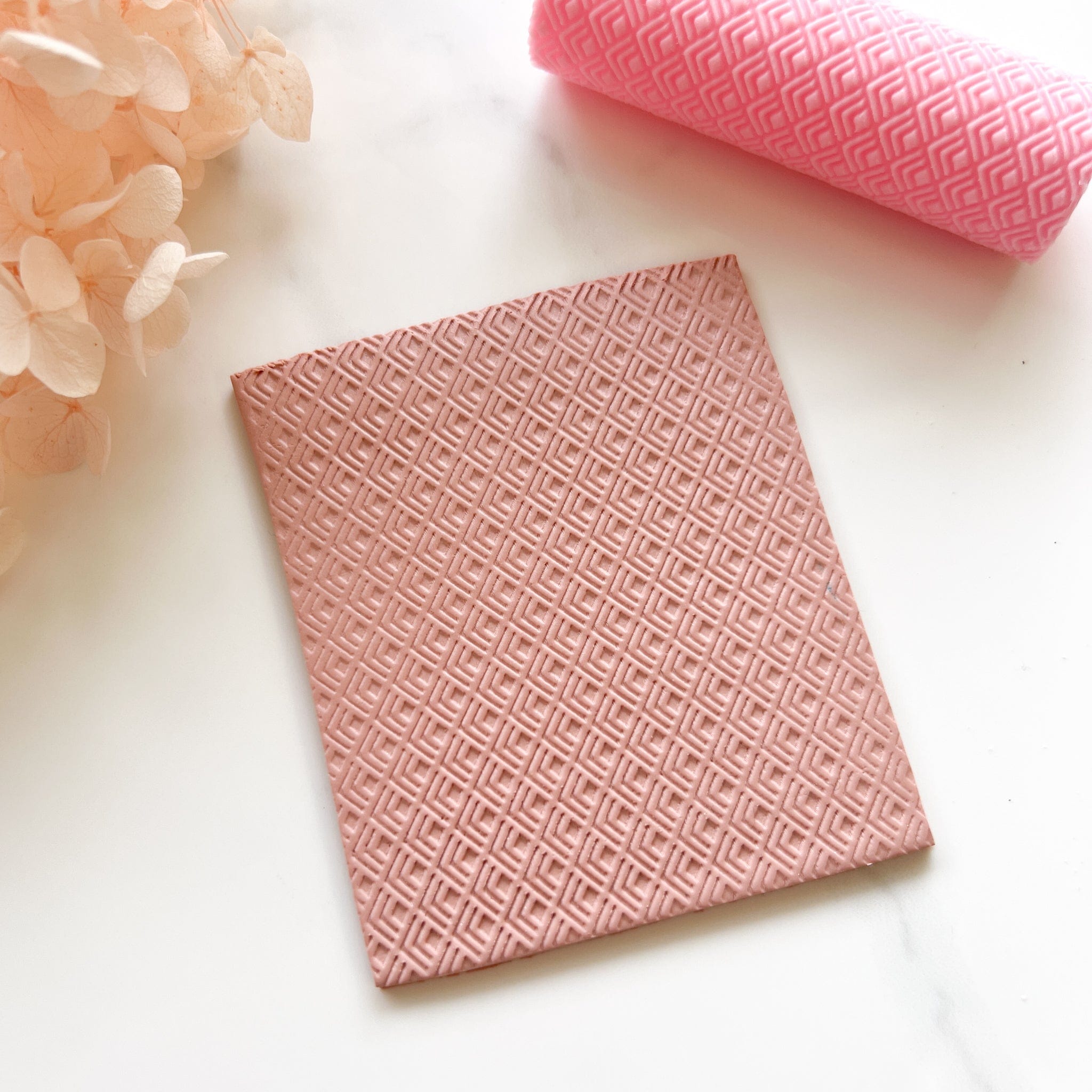 kitandco.com.au Texture Roller Resin "Diamond Geometric" Texture Roller