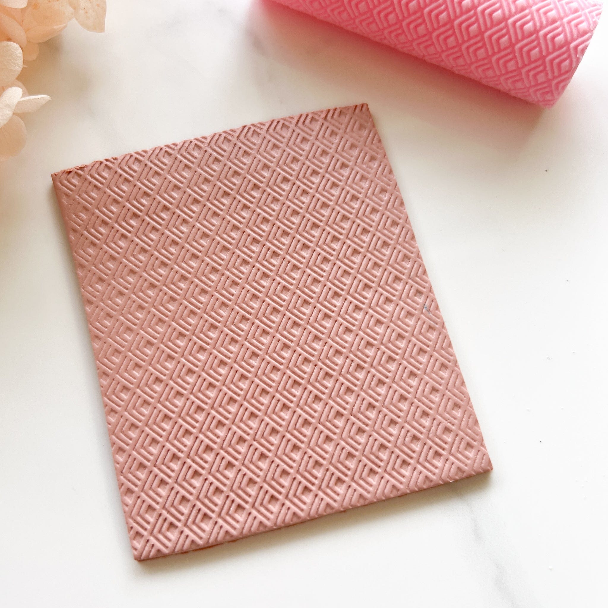 kitandco.com.au Texture Roller Resin "Diamond Geometric" Texture Roller