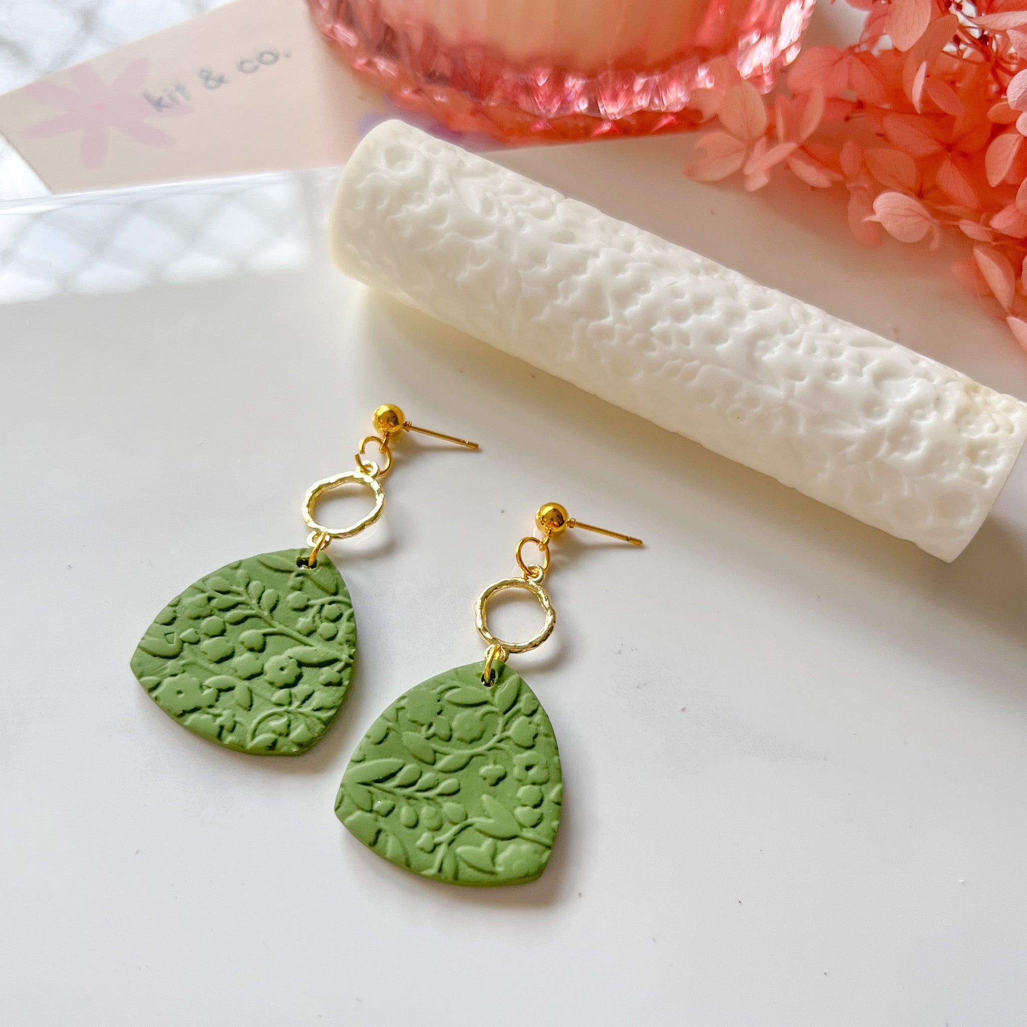 kitandco.com.au Texture Roller Resin "Forest Floor" Texture Roller