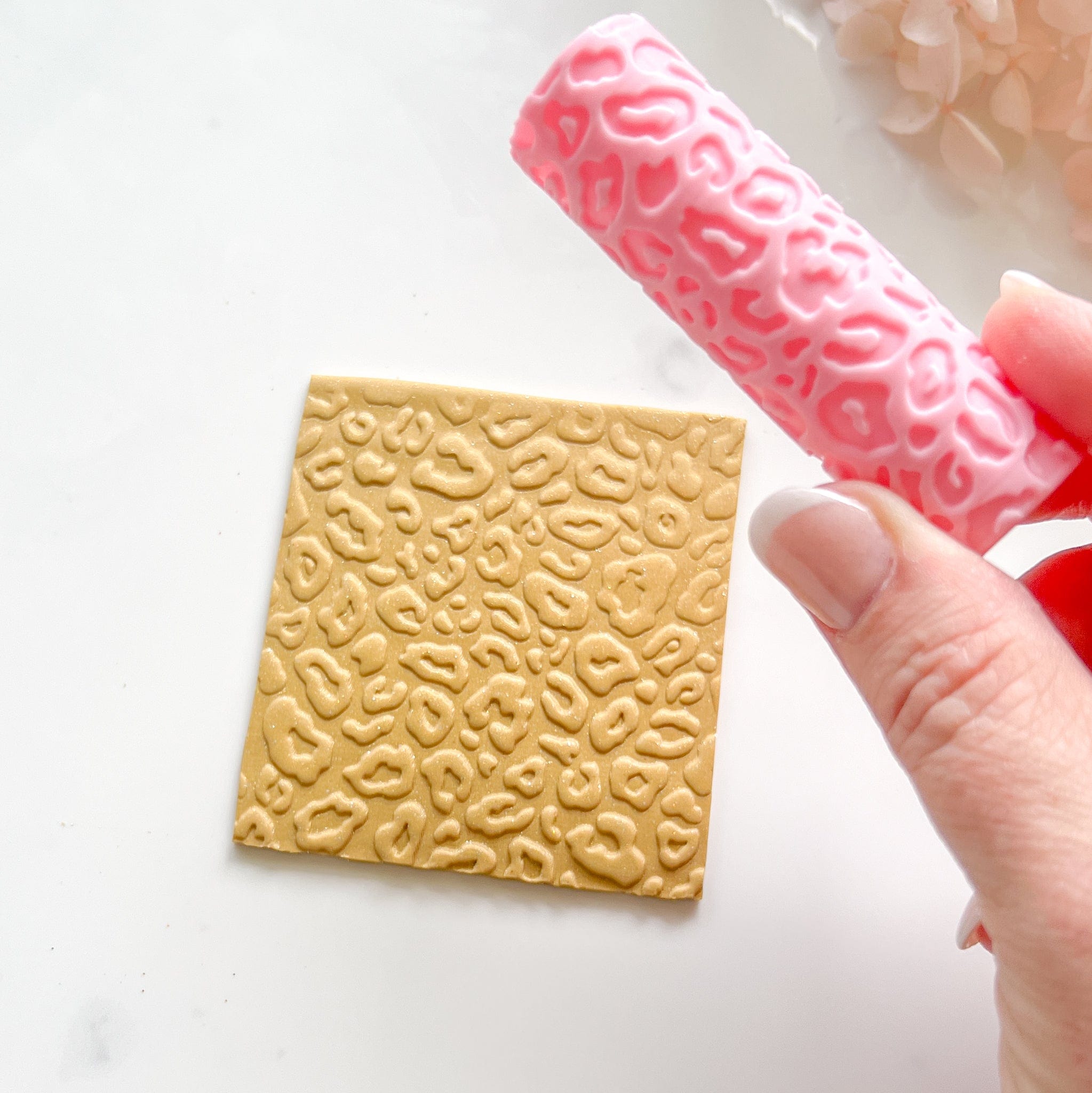 kitandco.com.au Texture Roller Resin "Leopard Spots" Texture Roller