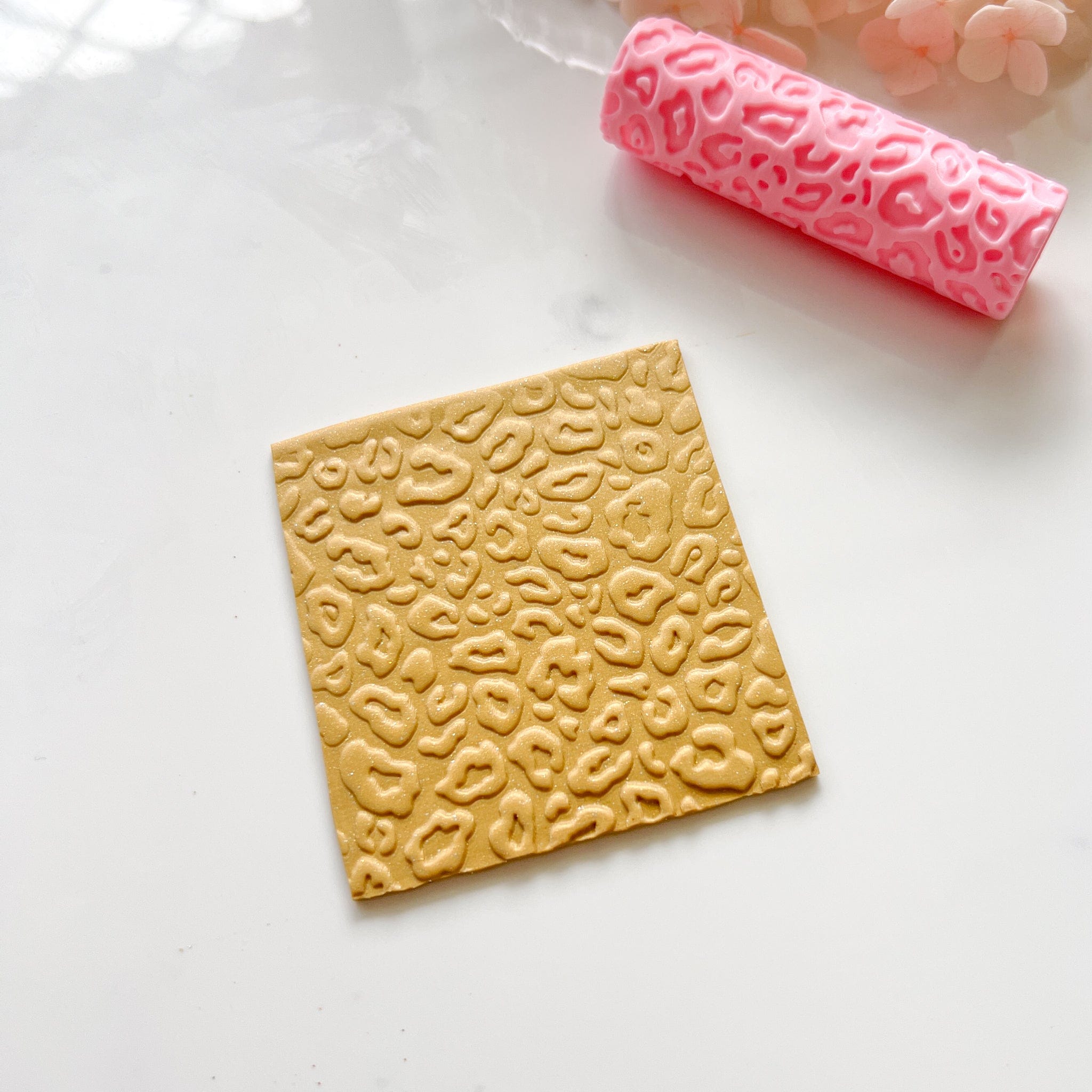 kitandco.com.au Texture Roller Resin "Leopard Spots" Texture Roller