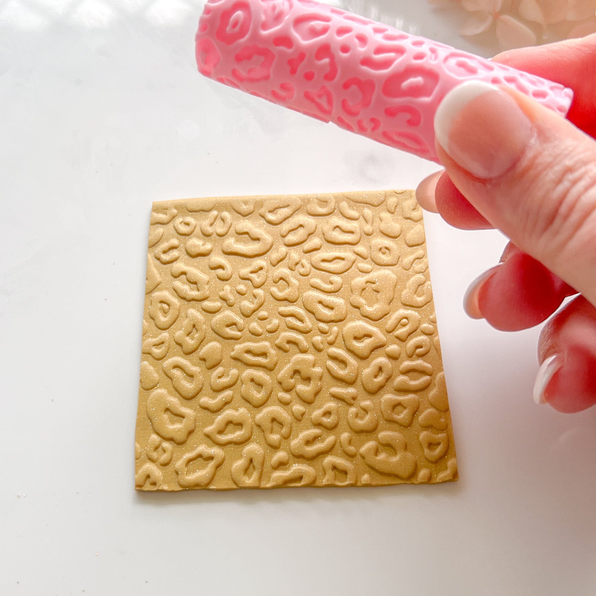 kitandco.com.au Texture Roller Resin "Leopard Spots" Texture Roller