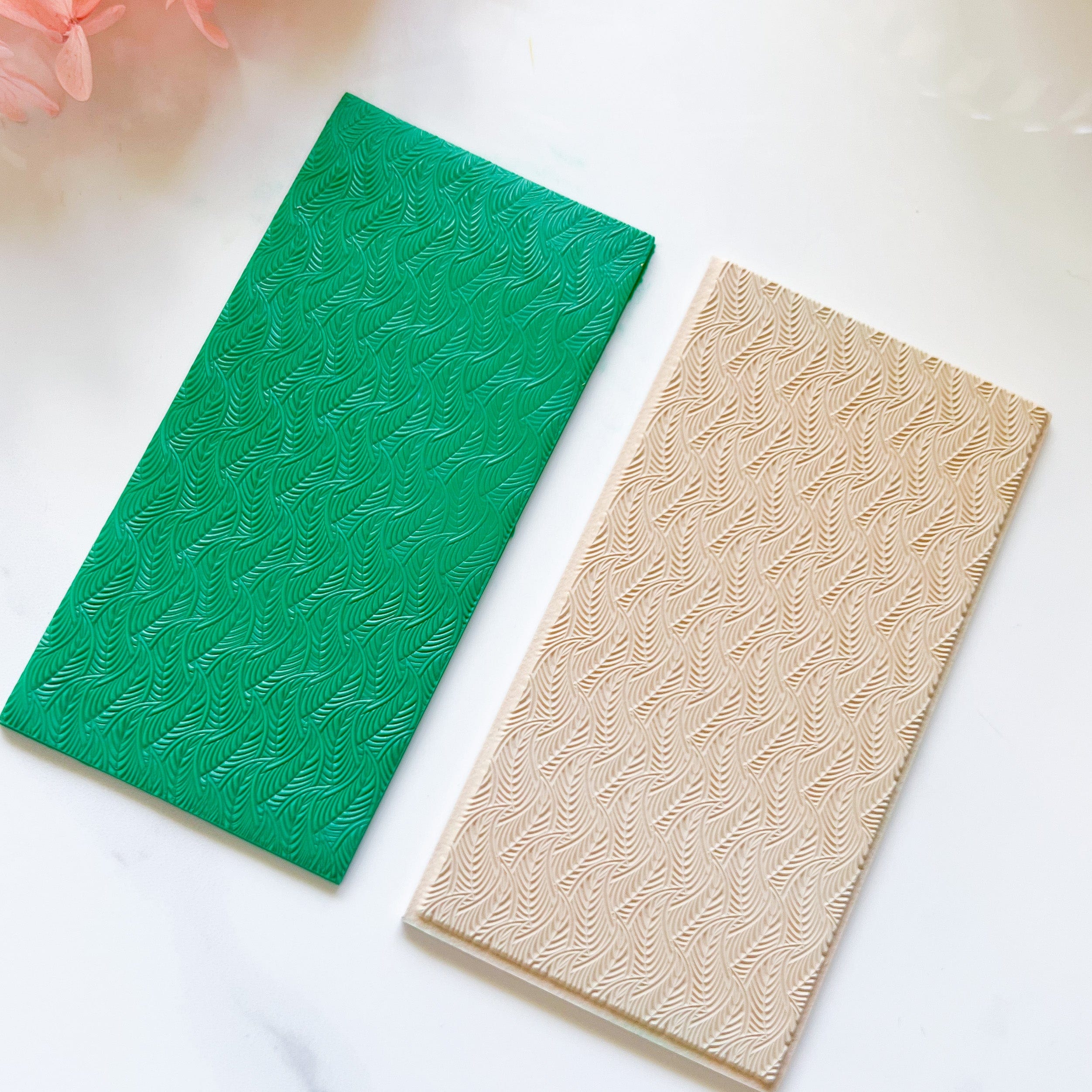 kitandco.com.au Texture Tile "Dancing Leaves" Texture Tile