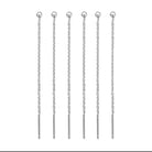 kitandco.com.au Silver Threader Chain - 10 pcs (Choose colour)