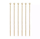 kitandco.com.au Gold Threader Chain - 10 pcs (Choose colour)