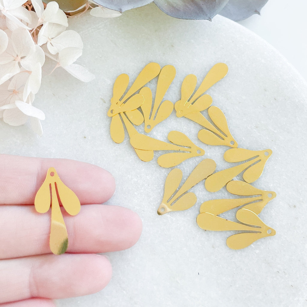 kitandco.com.au Tools "3 Leaf" Charm (10pcs)