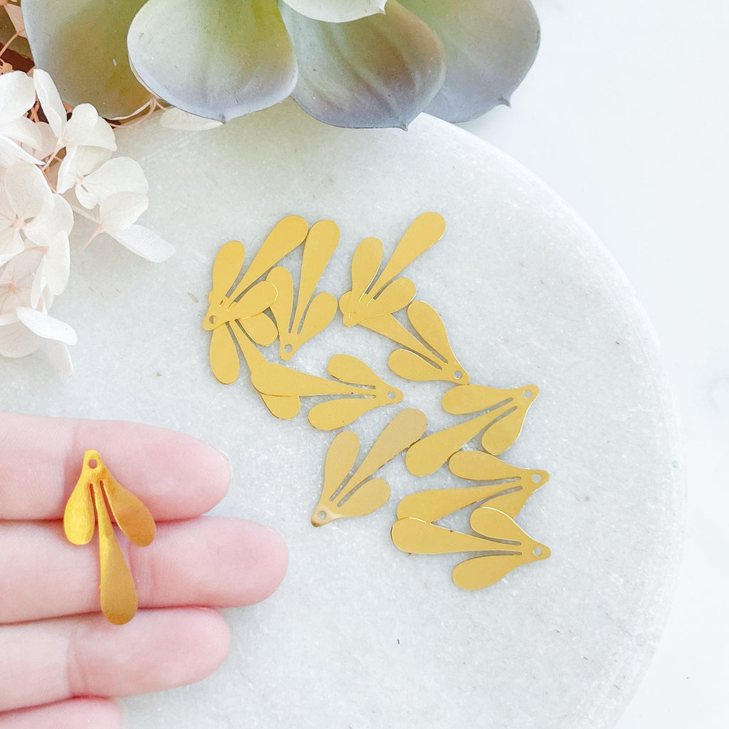 kitandco.com.au Tools "3 Leaf" Charm (10pcs)