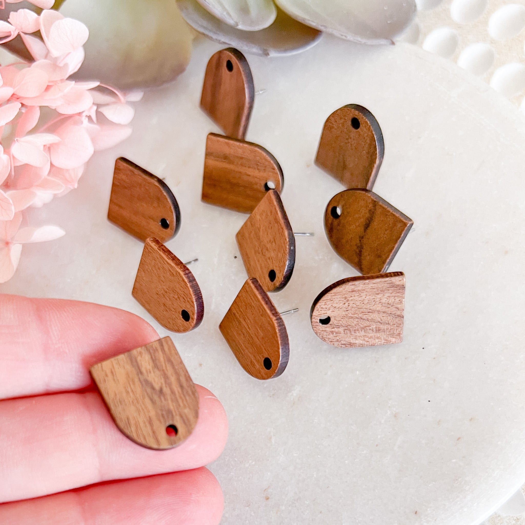 kitandco.com.au Tools "Arch" Wooden - Earring Post (10 pcs)