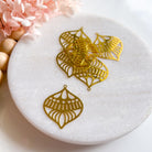 kitandco.com.au Tools "Bauble Filagree" Charm - 6 pcs (Choose Colour)