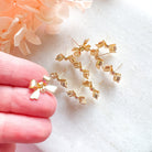 kitandco.com.au Tools “Bow #3” - Earring Posts (10 pcs) Gold