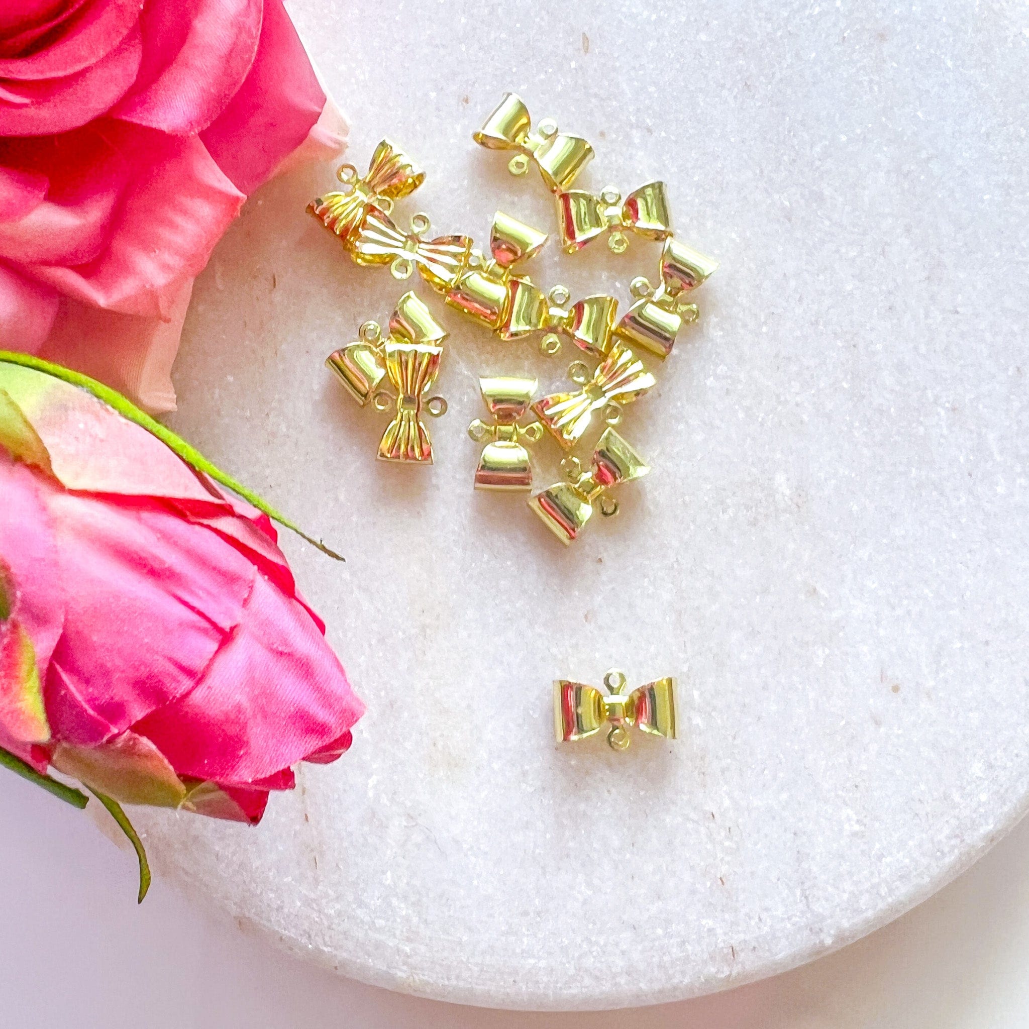 kitandco.com.au Tools Bow Connector - Gold (10pcs)