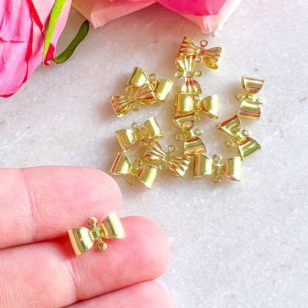 kitandco.com.au Tools Bow Connector - Gold (10pcs)