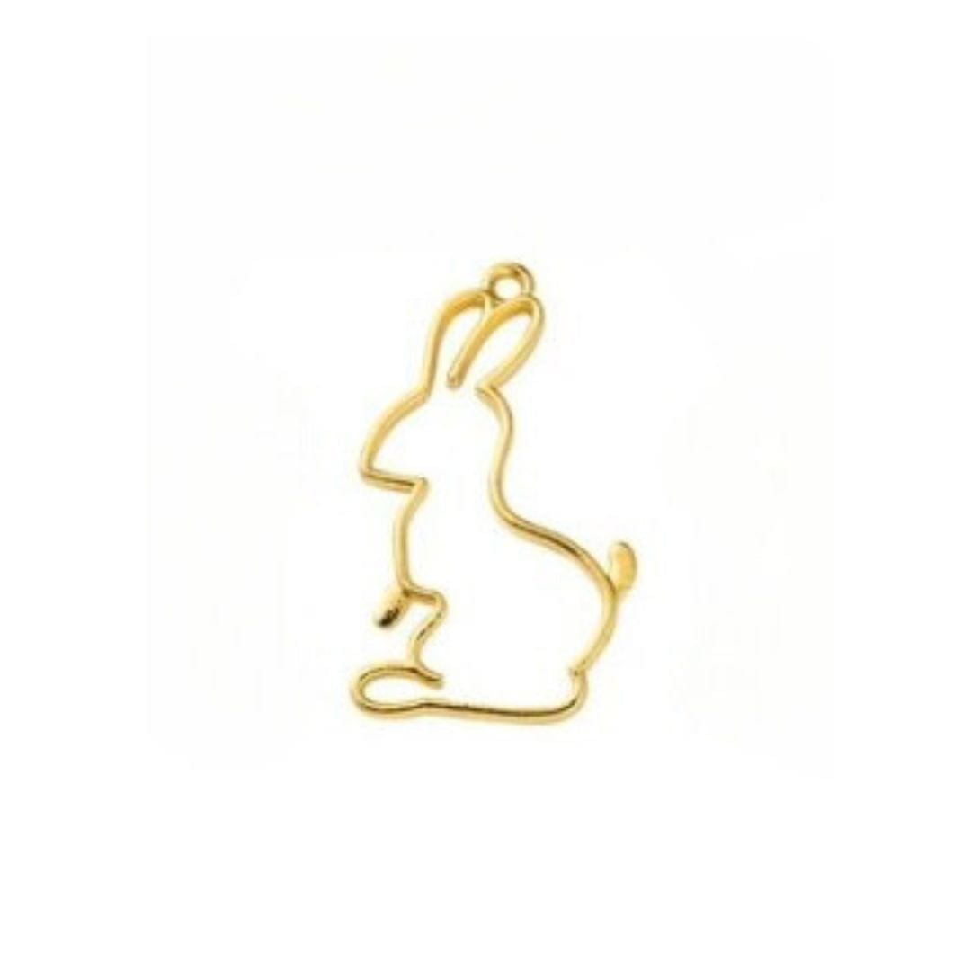 kitandco.com.au Tools Bunny Bezel Charm - 10 pcs