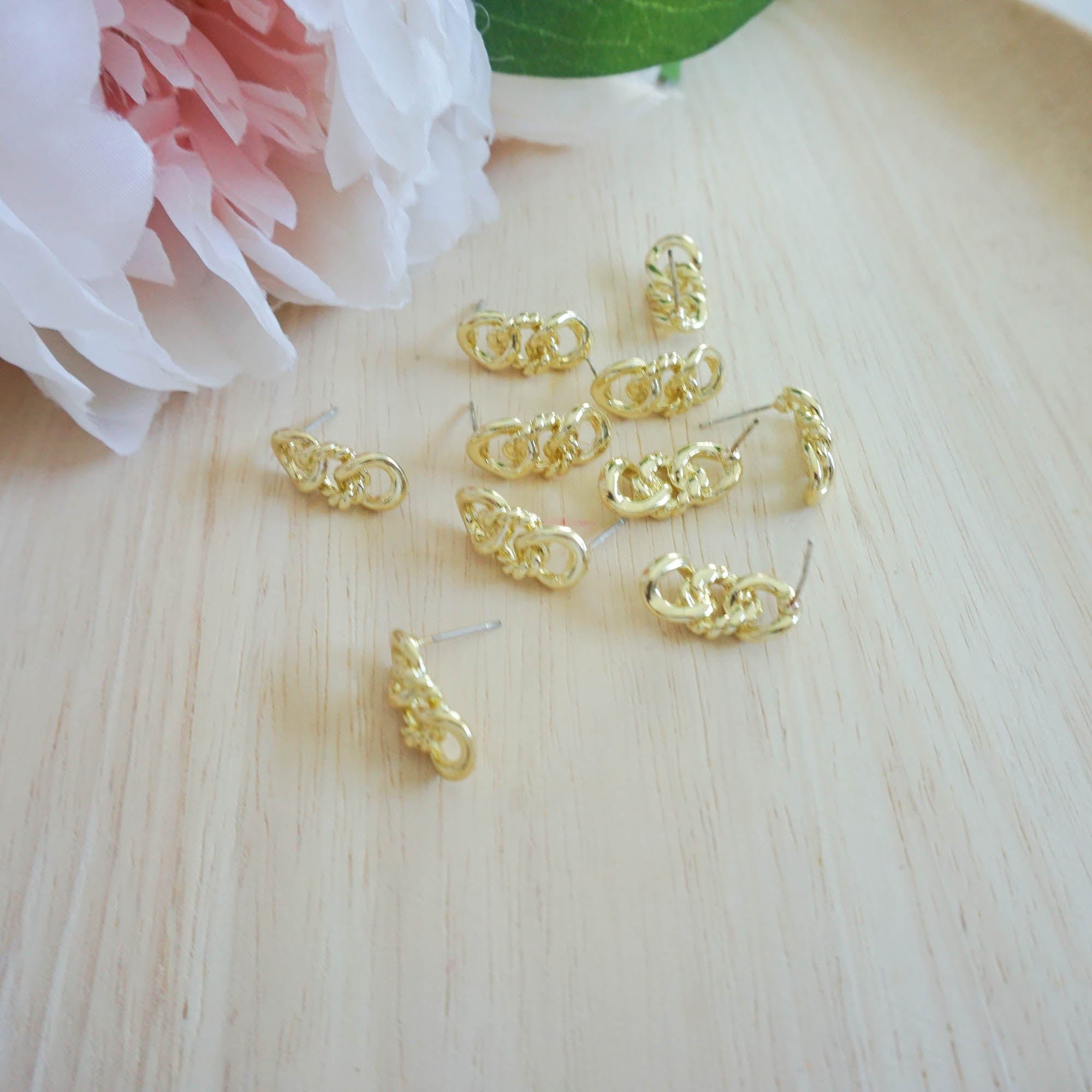 kitandco.com.au Tools "Chain" - Earring Post (10 pcs)