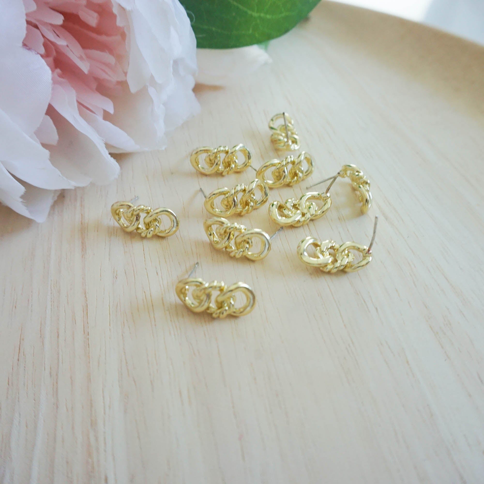 kitandco.com.au Tools "Chain" - Earring Post (10 pcs)