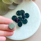 kitandco.com.au Tools Circle Acrylic Post - Black (10 pcs)