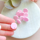 kitandco.com.au Tools Circle Acrylic Post - Pink (10 pcs)
