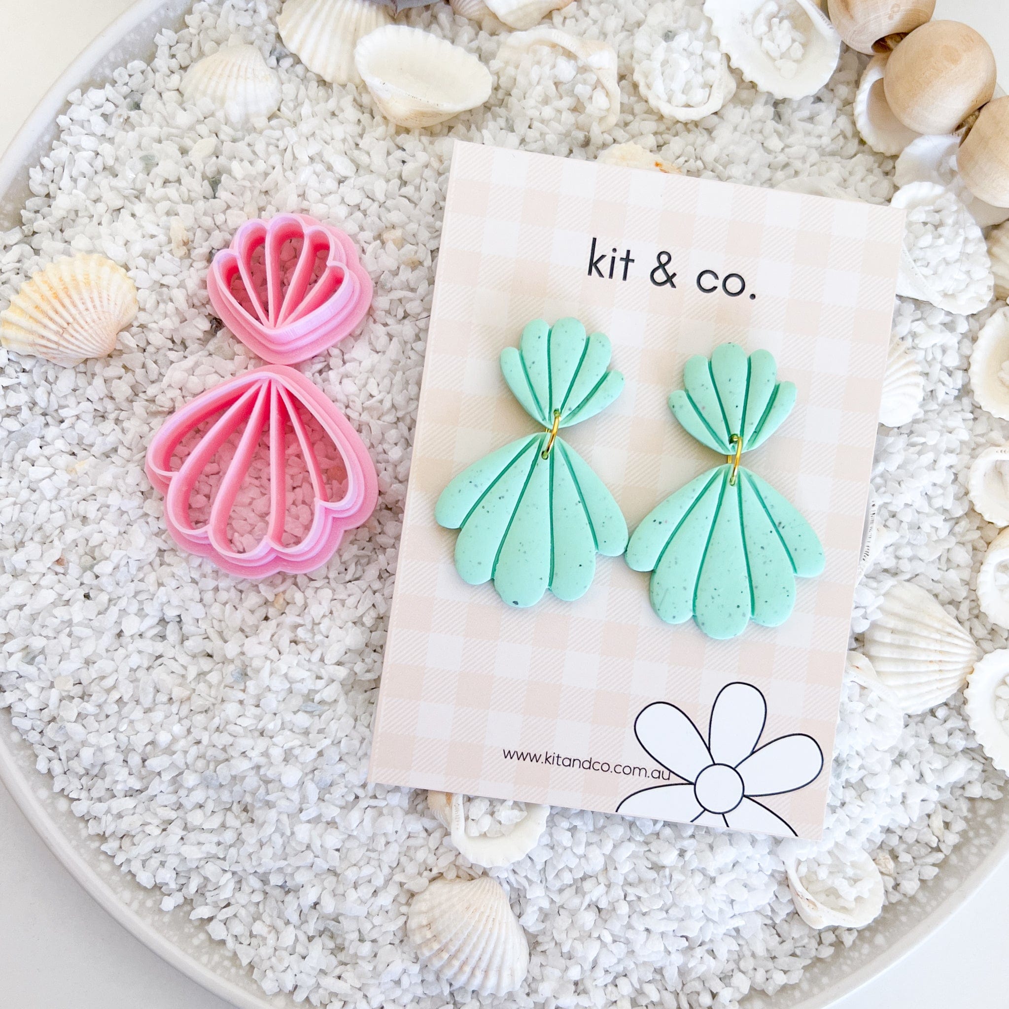 kitandco.com.au Tools Cockle Shell Set (2pc)