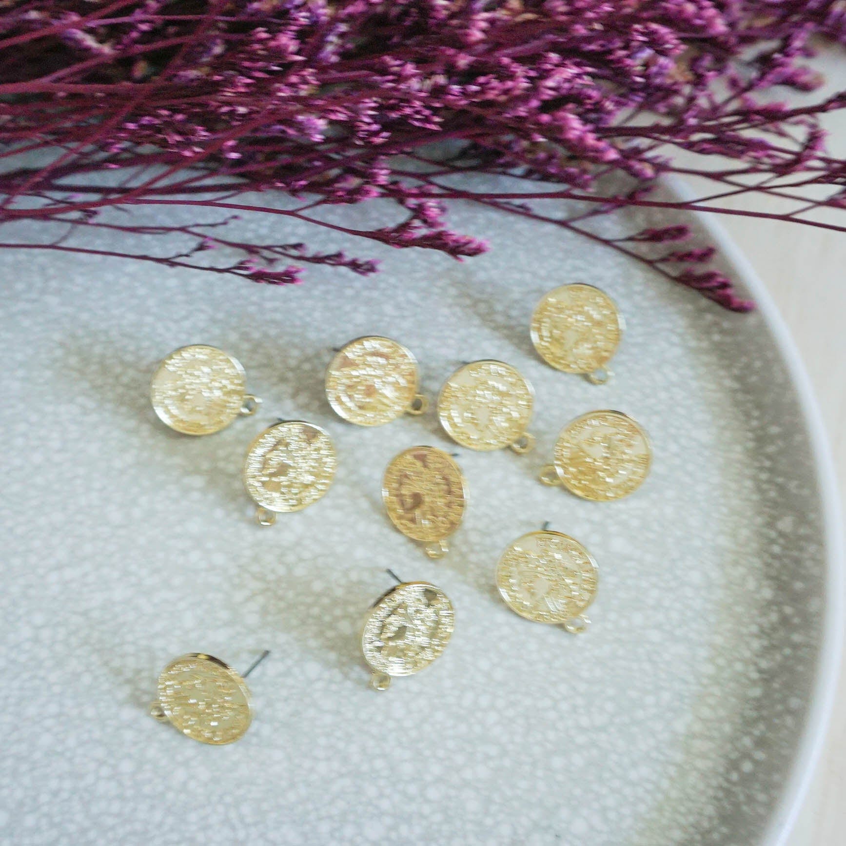 kitandco.com.au Tools "Coin_ - Earring Post (10 pcs) DISCONTINUED