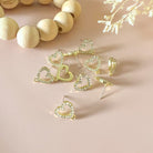 kitandco.com.au Tools "CZ Heart" - Earring Post (10 pcs)