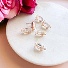 kitandco.com.au Tools Gold "CZ Oval" Posts (6 pcs)