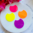 kitandco.com.au Tools "Emmi" Acrylic Charm - Fluro (6pcs) DISCONTINUED