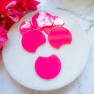 kitandco.com.au Tools "Emmi" Acrylic Charm - Fluro (6pcs) DISCONTINUED