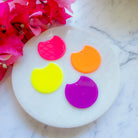 kitandco.com.au Tools "Emmi" Acrylic Charm - Fluro (6pcs) DISCONTINUED