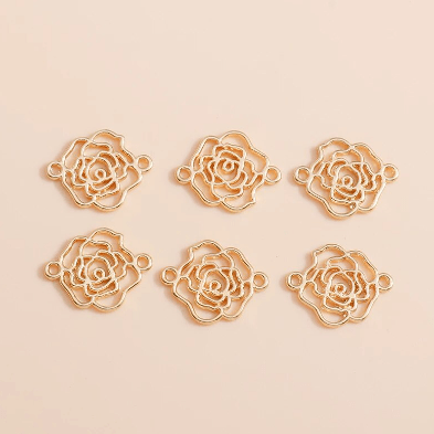 kitandco.com.au Tools "Filagree Rose" Connector - 40 pcs