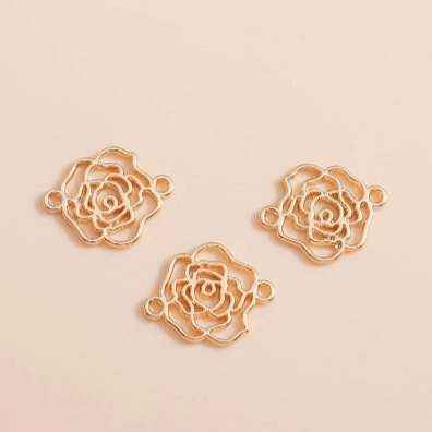 kitandco.com.au Tools "Filagree Rose" Connector - 40 pcs