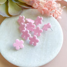 kitandco.com.au Tools Flower Acrylic Post - Pink (10pcs)
