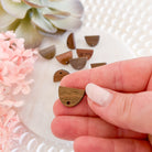 kitandco.com.au Tools "Half Oval" Wooden - Earring Post (10 pcs)