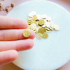 kitandco.com.au Tools Hammered Circle Dangle (10pcs)