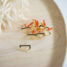 kitandco.com.au Tools "Hollow Semi-Circle" - Earring Post (10 pcs)