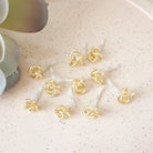 kitandco.com.au Tools "Knot" - Earring Post (10 pcs) (Choose Colour)