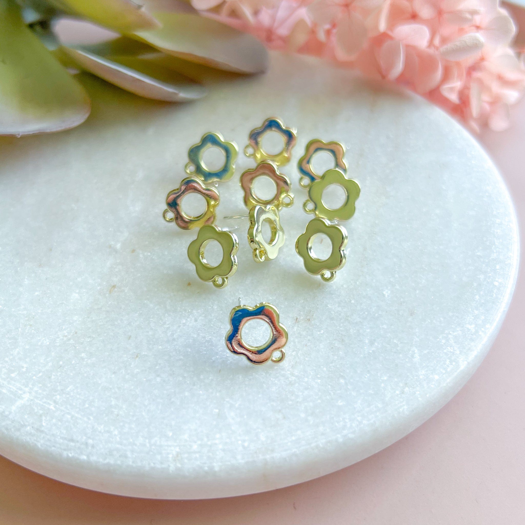 kitandco.com.au Tools "Little Daisy" - Earring Post (10 pcs) (Choose Colour)