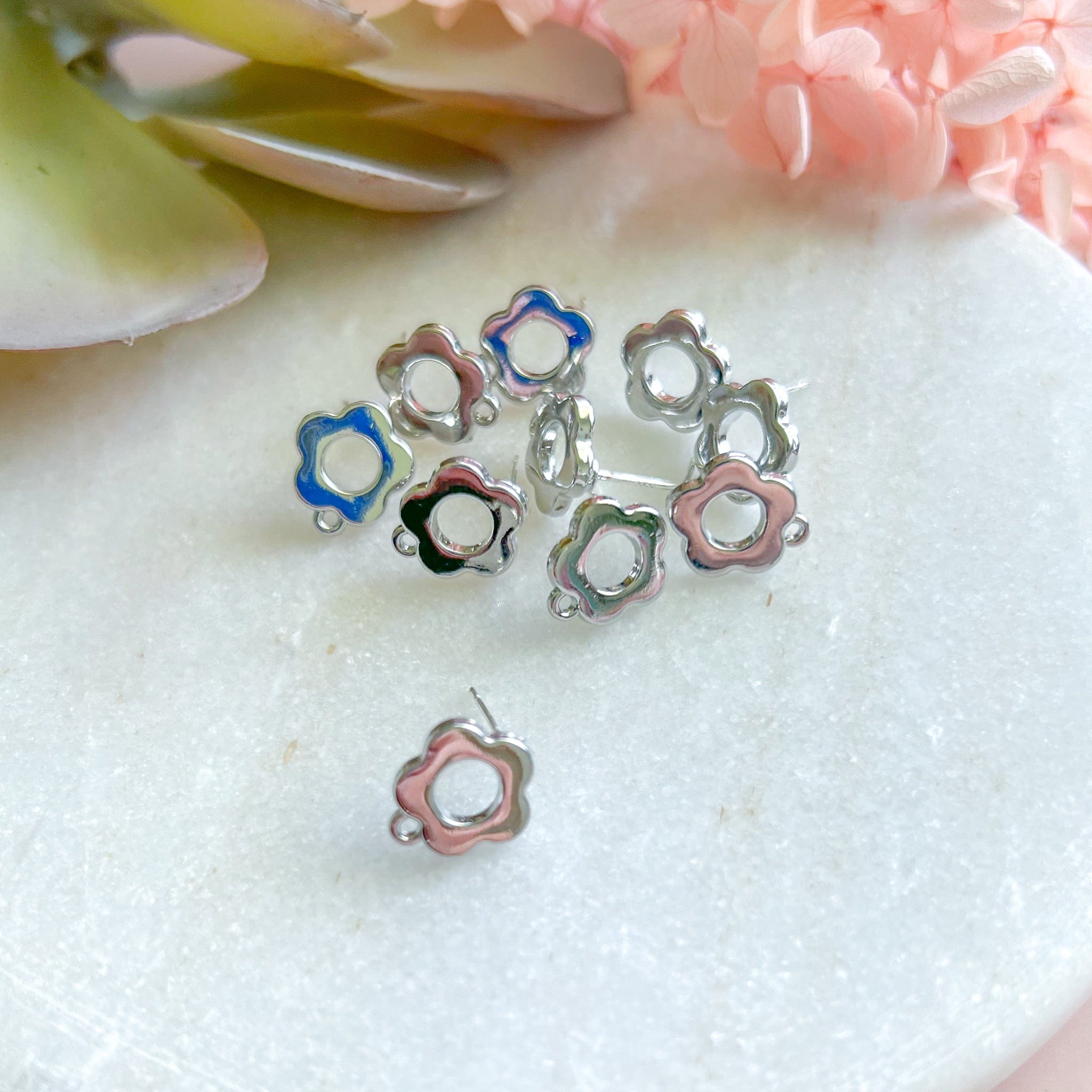 kitandco.com.au Tools "Little Daisy" - Earring Post (10 pcs) (Choose Colour)
