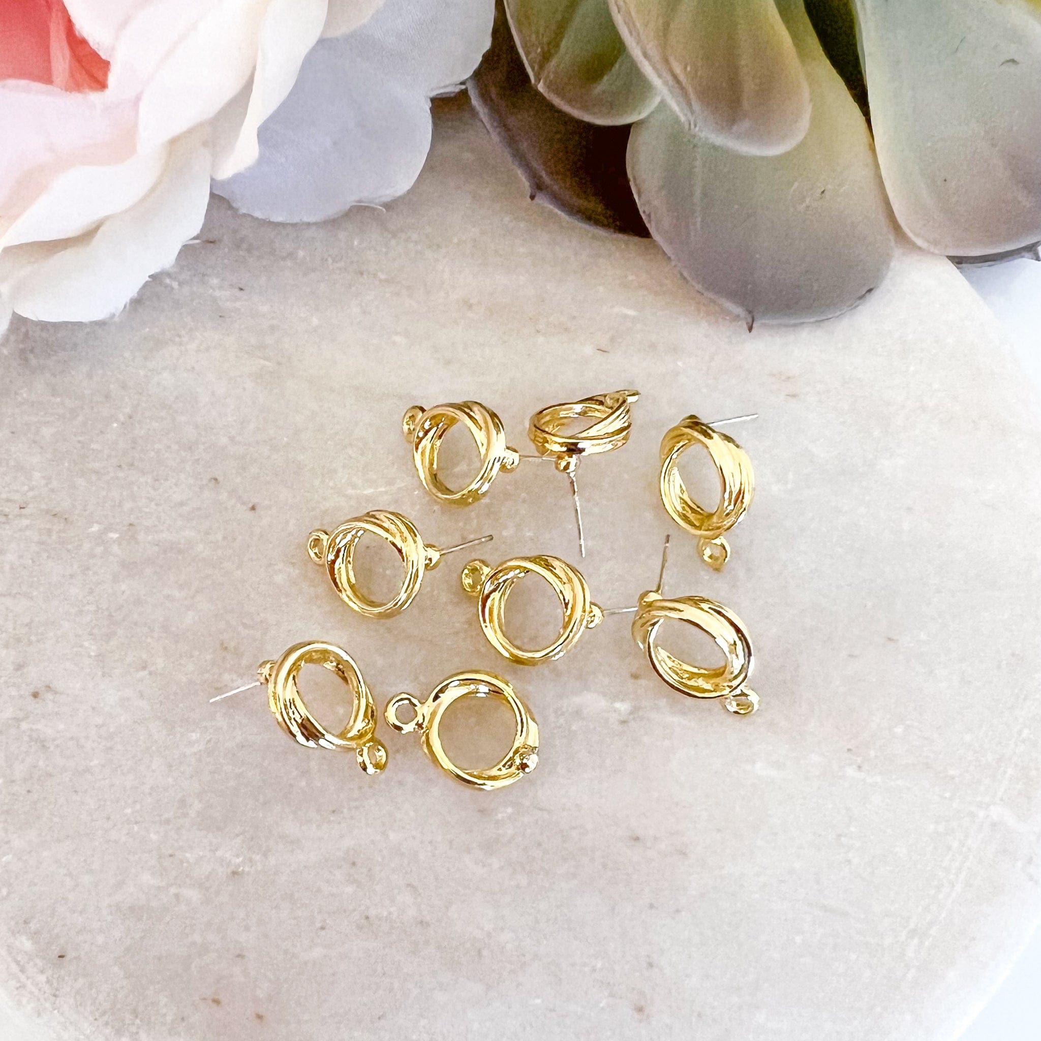 kitandco.com.au Tools "Looped" Earring Post (10 pcs)